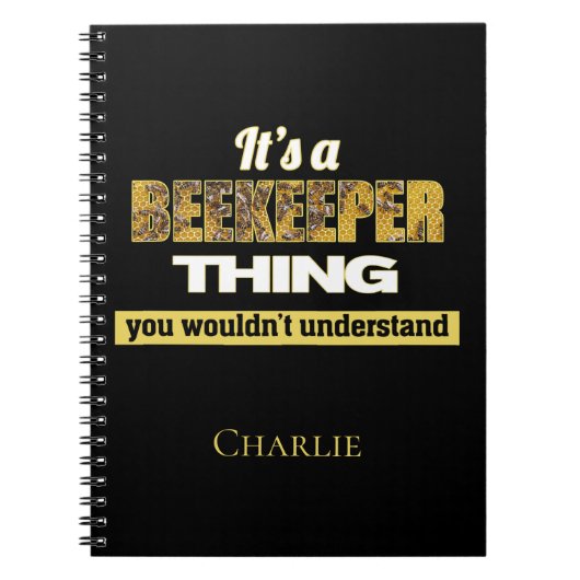 Das ist eine Beekeeper-Sache, die man nicht verste Notizblock (Vorderseite)