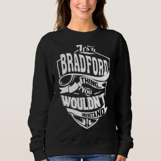 Das ist eine Bradford Sache Sweatshirt