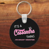 Das ist eine Cassandra-Sache, die man nicht verste Schlüsselanhänger (Vorderseite)