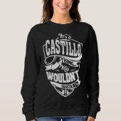 Das ist eine Castillo-Sache Sweatshirt (Vorderseite)
