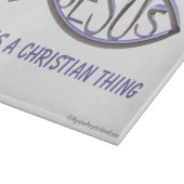 Das ist eine Christliche Sache Schneidebrett (Ecke)