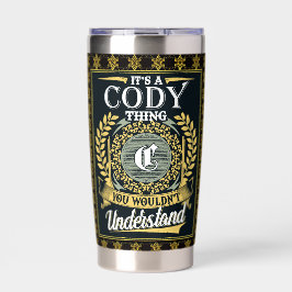 Das ist eine cody Sache, die man nicht verstehen k Thermobecher