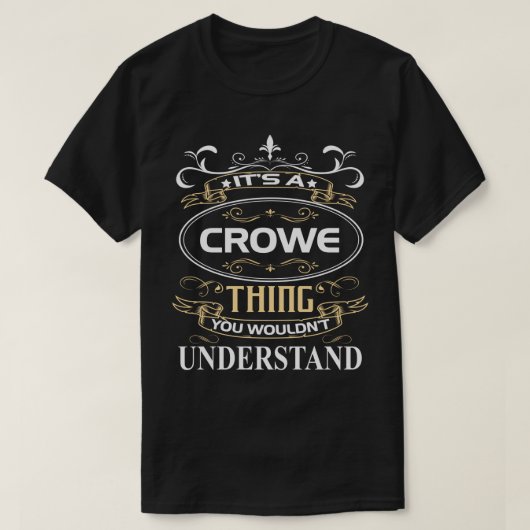 Das ist eine Crowe, die man nicht verstehen würde T-Shirt (Design vorne)