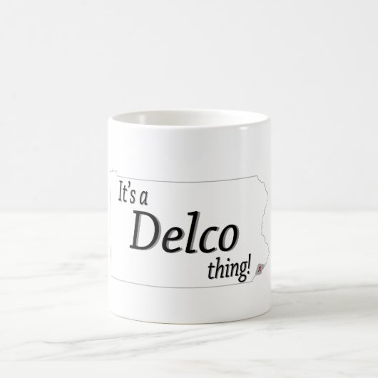 Das ist eine DELCO Sache! Kaffeetasse (Mittel)