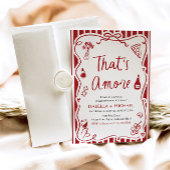 Das ist eine eher skurrile italienische Engagement Einladung