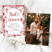 Das ist eine eher skurrile italienische Engagement Einladung