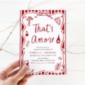 Das ist eine eher skurrile italienische Engagement Einladung