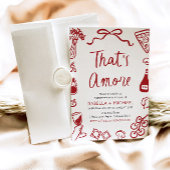 Das ist eine eher skurrile italienische Engagement Einladung