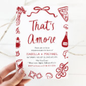 Das ist eine eher skurrile italienische Engagement Einladung