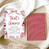 Das ist eine eher skurrile italienische Engagement Einladung