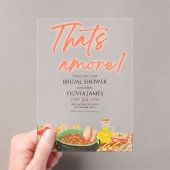 Das ist eine faszinierende Acryl-Brautdusche Acryleinladungen (Insitu (Handheld))