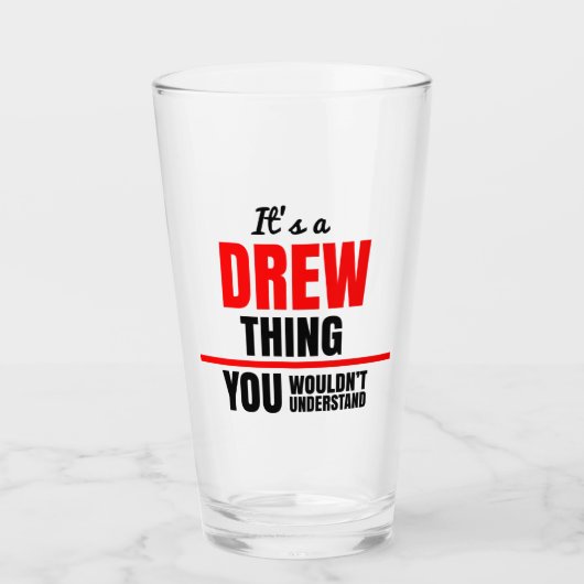 Das ist eine Gezeichnet Sache, die man nicht verst Glas (Vorderseite)