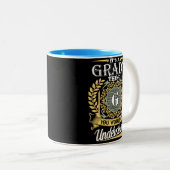 Das ist eine graue Sache, die man nicht verstehen Zweifarbige Tasse (VorderseiteRechts)