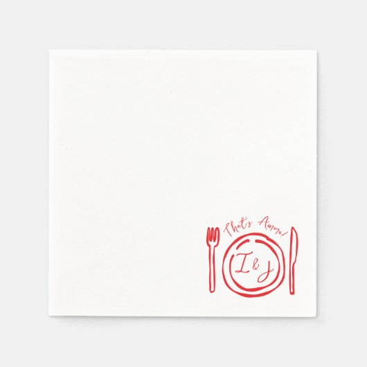 Das ist eine handgezogene Dusche für italienische Serviette (Vorderseite)