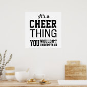 Das ist eine heitere Sache Poster (Küche)