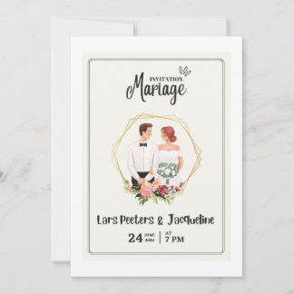 Das ist eine Hochzeitseinladung Einladung