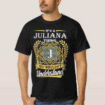 Das ist eine Juliana Sache, die man nicht verstehe