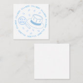 Das ist eine Junge Ankündigung! Begleitkarte (Vorne/Hinten)