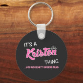 Das ist eine Kristen Sache, die man nicht verstehe Schlüsselanhänger (Vorderseite)