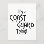 Das ist eine Küstenwache! Postkarte (Vorderseite)
