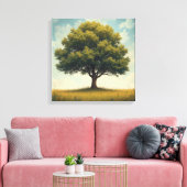 Das ist eine Leinwand für Baum. (Insitu (Wohnzimmer))
