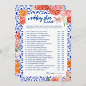 Das ist eine mediterrane Hochzeitsschuhkarte Einladung (Vorne/Hinten)