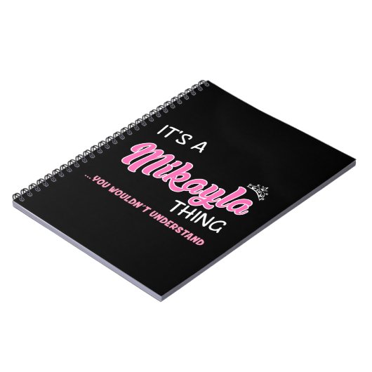 Das ist eine Mikayla Sache, die man nicht verstehe Notizblock (Linke Seite)