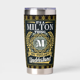 Das ist eine Milton Sache, die man nicht verstehen Thermobecher