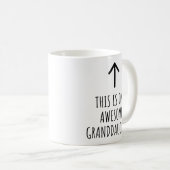 Das ist eine Phantastische Großtochter Kaffeetasse (VorderseiteRechts)
