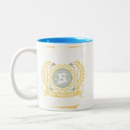 Das ist eine Santos-Sache, die du nicht verstehen  Zweifarbige Tasse