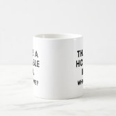 Das ist eine schreckliche Idee Kaffeetasse (Mittel)