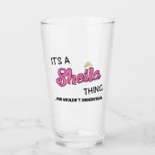 Das ist eine Sheila-Sache, die man nicht verstehen Glas (Vorderseite)