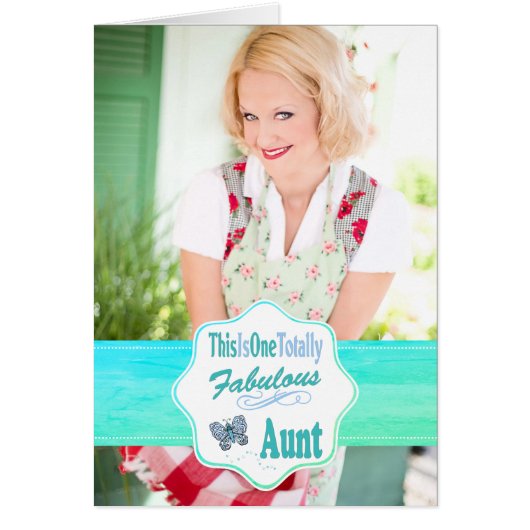 Das ist eine total fabelhafte Tante mit blauem Sch (Vorne)