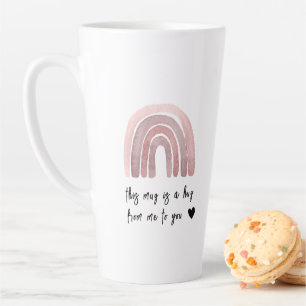 Das ist eine Umarmung von mir für dich Milchtasse