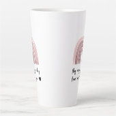 Das ist eine Umarmung von mir zu dir Milchtasse (Vorderseite)