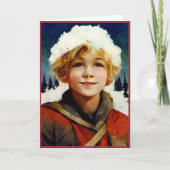 Das ist eine Weihnachtskarte für einen kleinen Jun Karte (Vorderseite)
