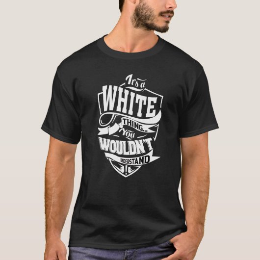 Das ist eine weiße Sache T-Shirt (Vorderseite)