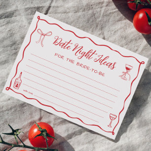 Das ist eine weitere Bridal Showe Date Night Ideas Einladung