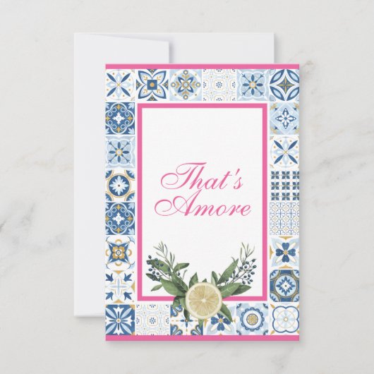 Das ist eine weitere Karte für Susan - bei Zitrone (Vorderseite)