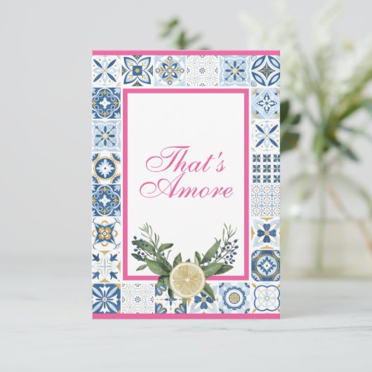 Das ist eine weitere Karte für Susan - bei Zitrone (Stehend Vorderseite)