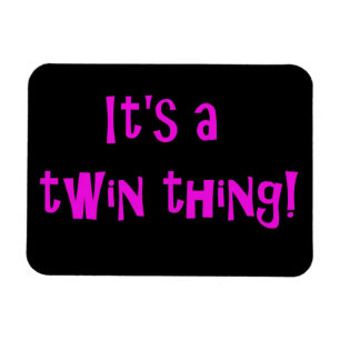 Das ist eine Zwillingsweisheit! MAGNET