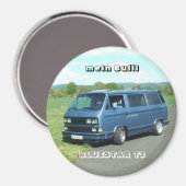 das ist er mein Bulli Magnet (Vorderseite/Rückseite)