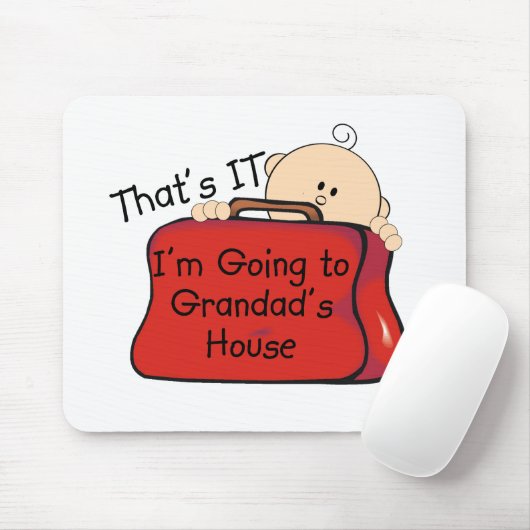 Das ist es Grandad Mousepad (Mit Mouse)
