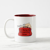 Das ist es Großmutter Zweifarbige Tasse (Links)