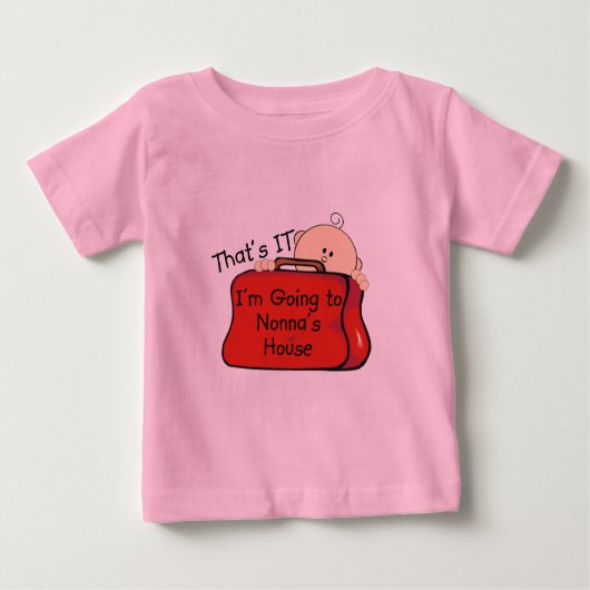 Das ist es Nonna Baby T-shirt (Vorderseite)
