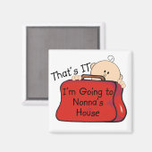 Das ist es Nonna Magnet (Vorderseite/Rückseite)