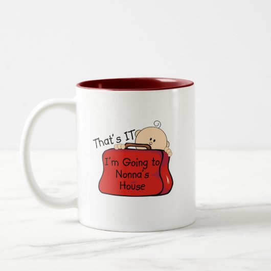 Das ist es Nonna Zweifarbige Tasse (Links)