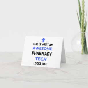 Das ist es, was eine Phantastische Pharmazie Tech  Karte