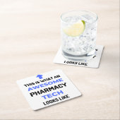 Das ist es, was eine Phantastische Pharmazie Tech Rechteckiger Pappuntersetzer (Vor Ort)