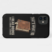 Das ist es, was ich Bücher lese und Dinge kenne Case-Mate iPhone Hülle (Rückseite (Horizontal))